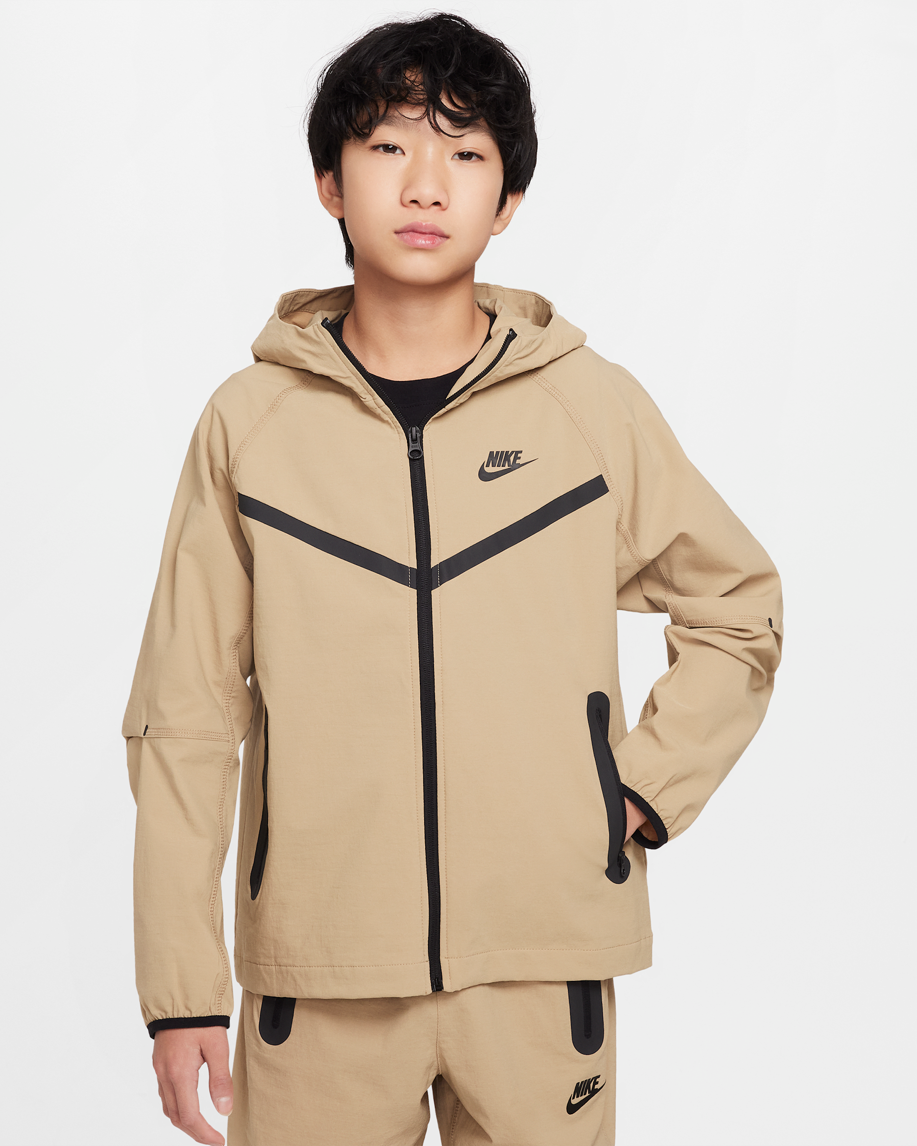 Nike Tech Older Kids' (Boys') Woven Jacket. Nike ID